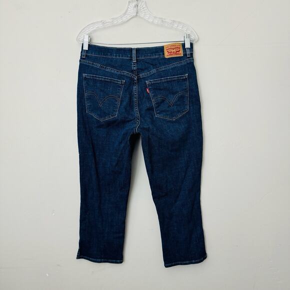Levi’s Classic Capri Blue Denim Jeans Women’s Size 8 - Picture 5 of 9